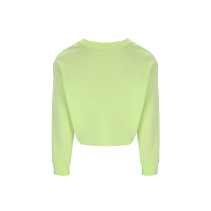 FILA Jorie Wide Crew Neck Shadow Lime