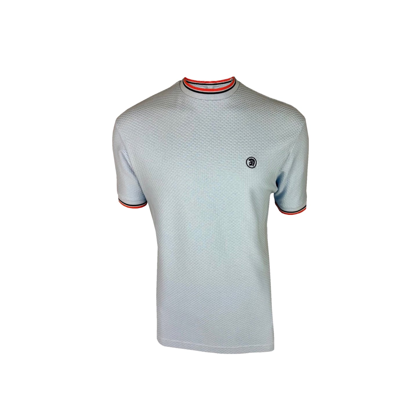 Trojan Twin Tipped Textured T-Shirt Powder