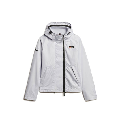 Superdry Hooded Mountain Windbreaker Jacket Iced Purple