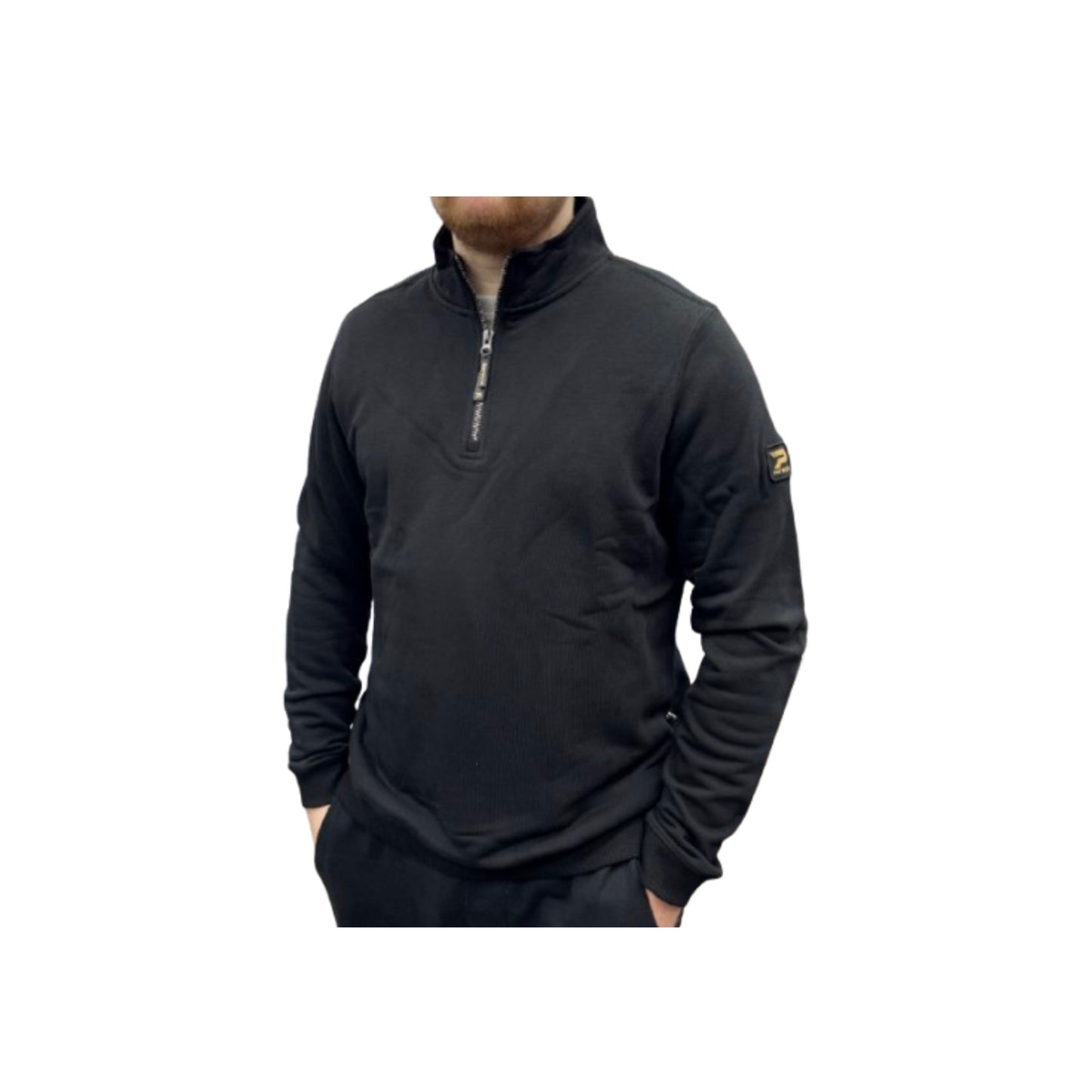Patrick Harlem 1/4 Zip Top Black