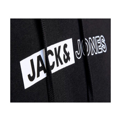 Jack & Jones CORP Play Sweat Hood Black