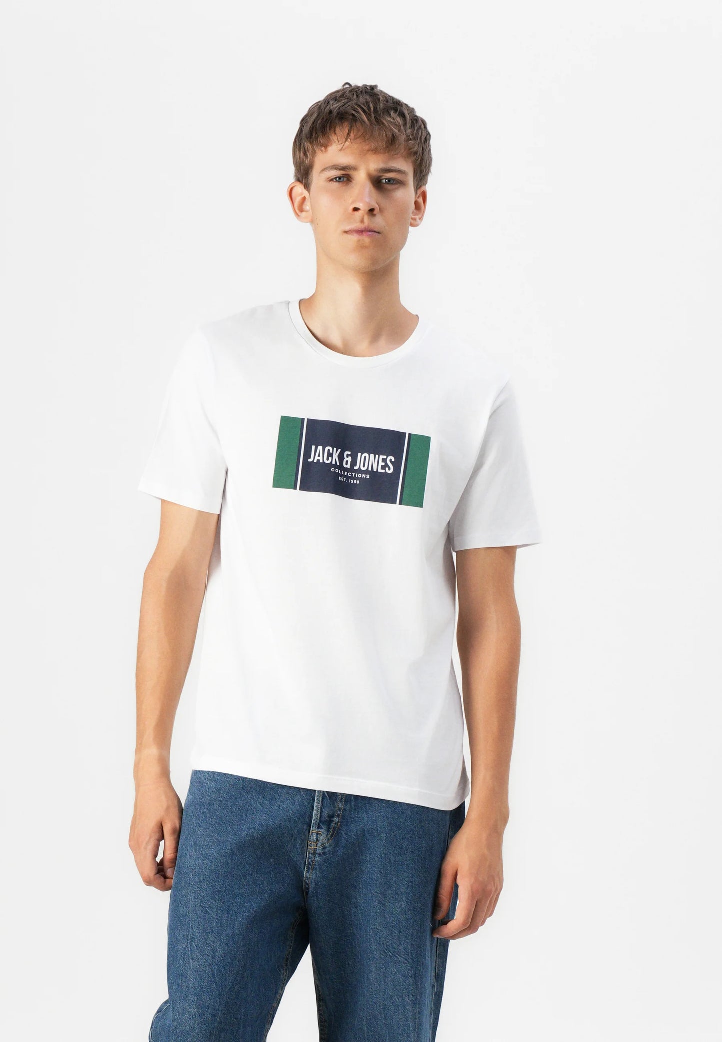 JACK & JONES JJHAYATO T-Shirt White
