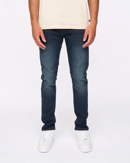 DUCK & COVER Slim Fit Jeans Maylead Blue Black Wash