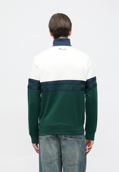 Ellesse Rimini Track Top Dark Green/Off White