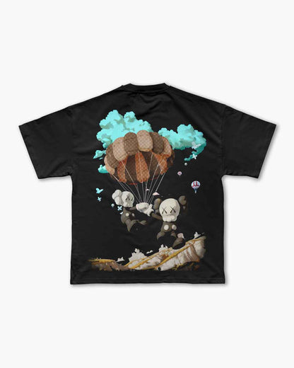 Miracles Free Fall T-Shirt Black