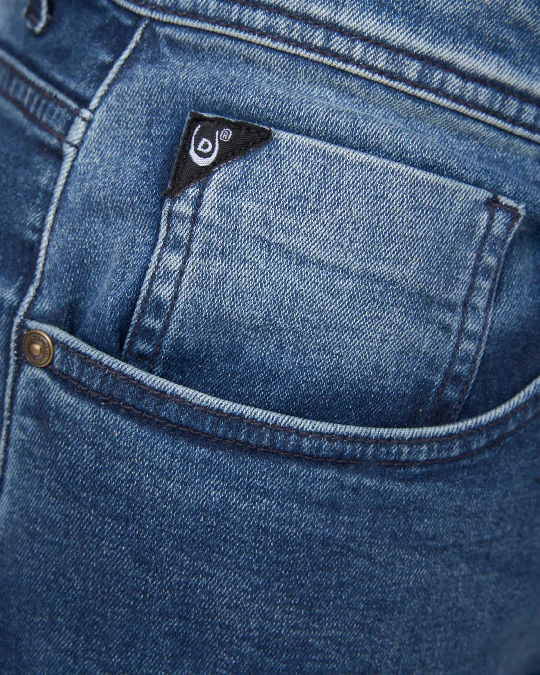 DUCK & COVER Slim Fit Jeans Maylead Dark Wash