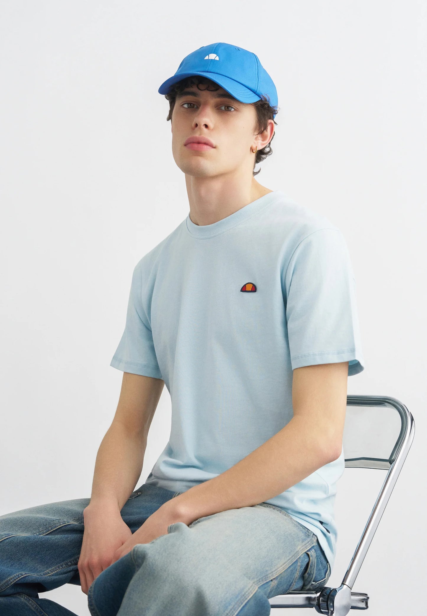 Ellesse Cassica T-Shirt Light Blue