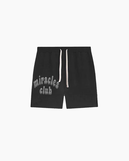 Miracles Puff Shorts Black
