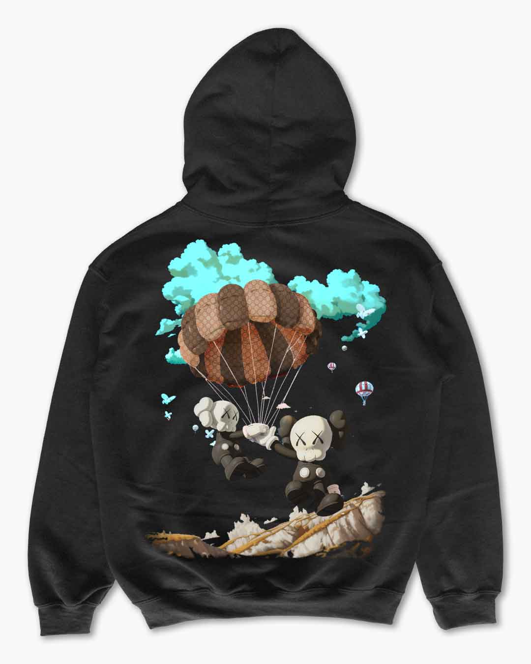 Miracles Free Fall Hoodie Black