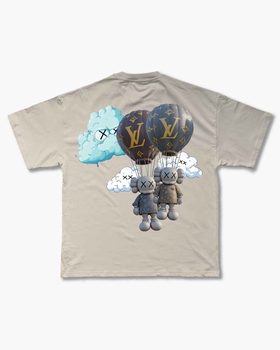 Miracles Balloon T-Shirt Stone