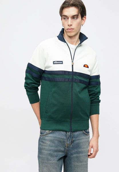 Ellesse Rimini Track Top Dark Green/Off White