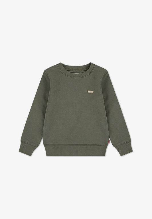 Levis Junior Small Logo Sweatshirt Deep Lichen Green