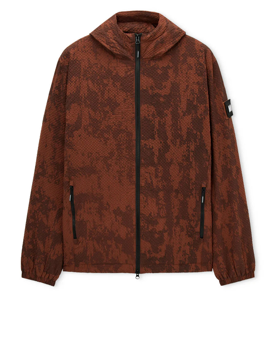 Weekend Offender Technician Erosion Face Mask Jacket Brick