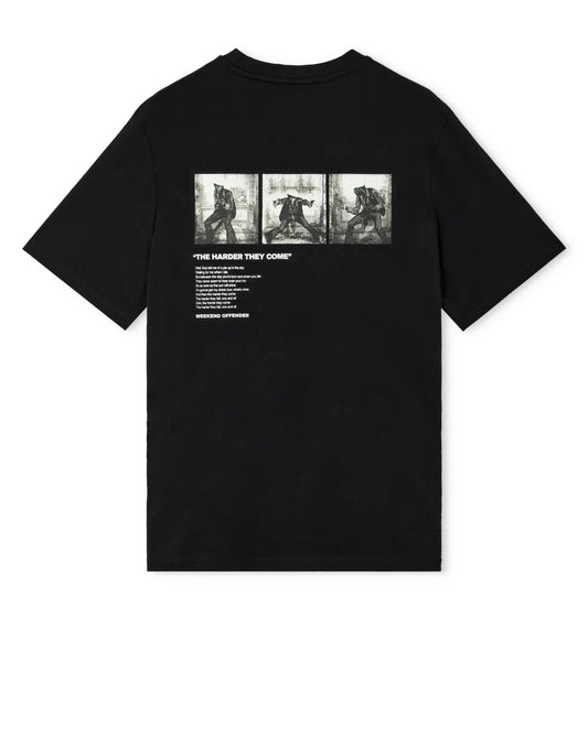Weekend Offender Cliff Graphic T-Shirt Black