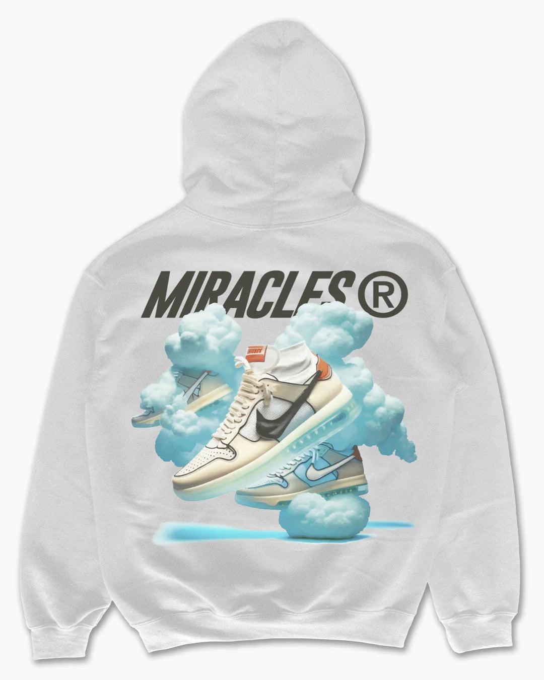 Miracles Cloud Hoodie White