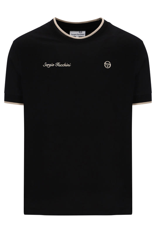 Sergio Tacchini Conte T-Shirt Black