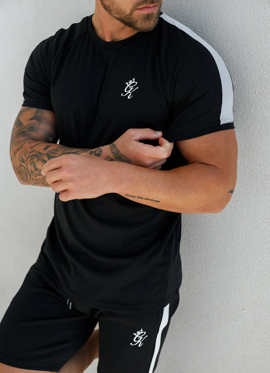 Gym King Core Plus Poly T-Shirt Black