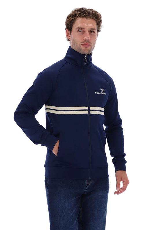 Sergio Tacchini New Dallas Track Top Maritime Blue/Peyote