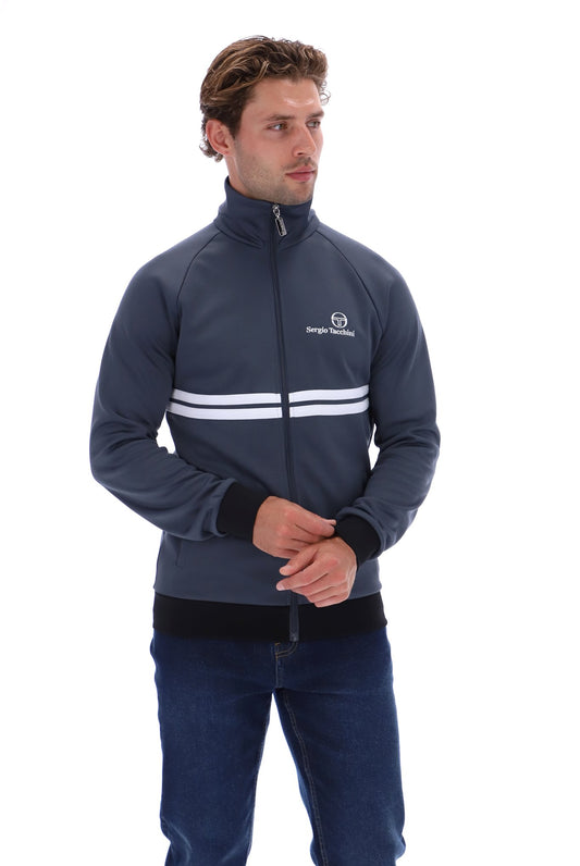 Sergio Tacchini New Dallas Track Top Turbulence/White/Black