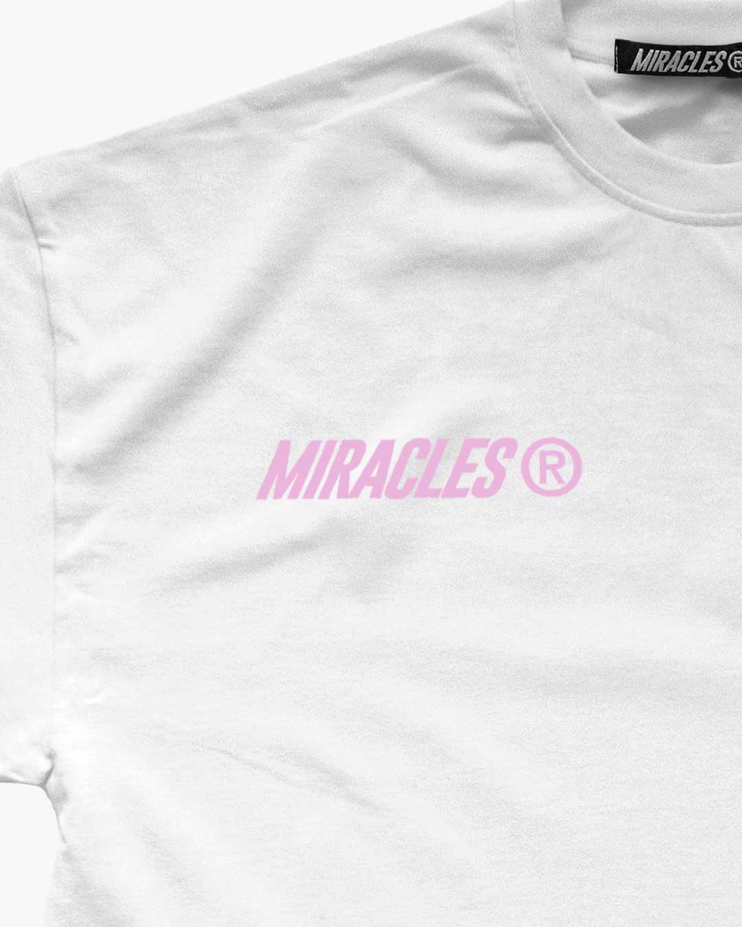 Miracles Drip T-Shirt White