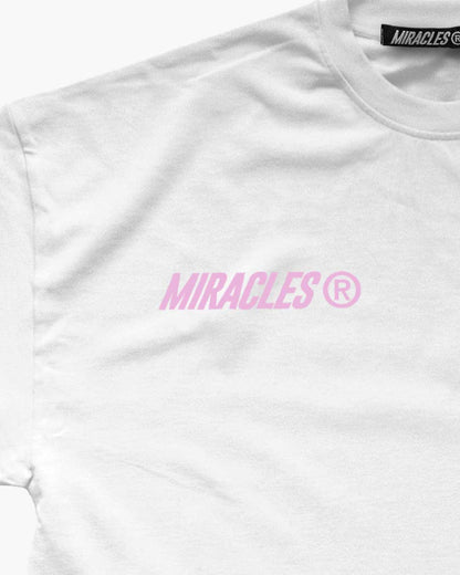 Miracles Drip T-Shirt White