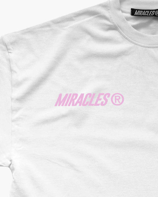 Miracles Drip T-Shirt White