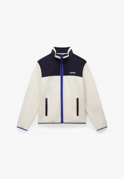 Napapijri T-Dergana Full Zip Fleece Beige Dimity