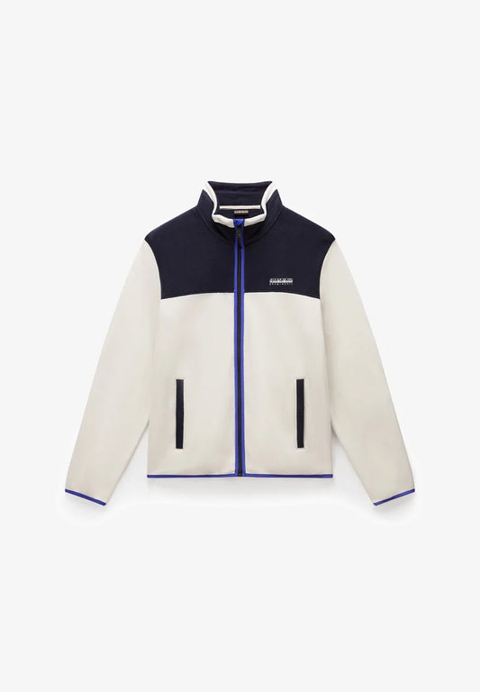 Napapijri T-Dergana Full Zip Fleece Beige Dimity