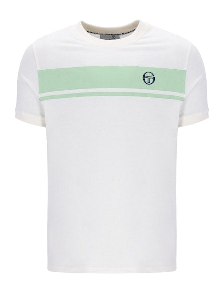 Sergio Tacchini Master T-Shirt Gardenia/Quiet Green