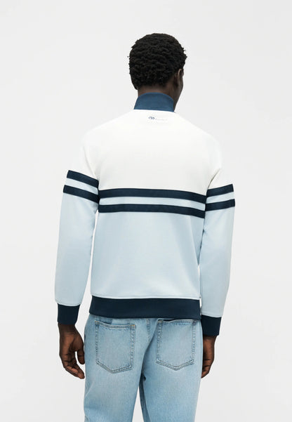 Ellesse Rimini Track Top Off White/Light Blue