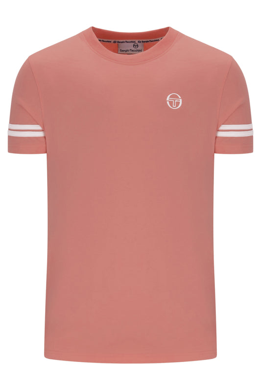 Sergio Tacchini Grello T-Shirt Light Mahogany/White