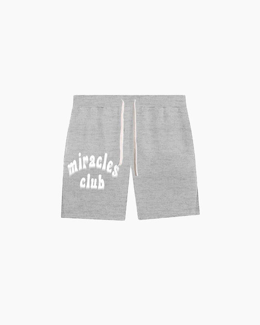 Miracles Puff Shorts Grey