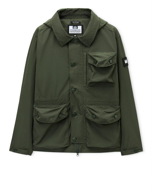 Weekend Offender Harpocrates Inter-City Multi-Pocket Jacket Black Forest