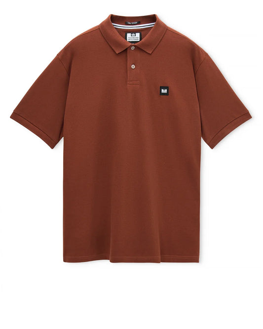 Weekend Offender Heathcote Polo Shirt Brick