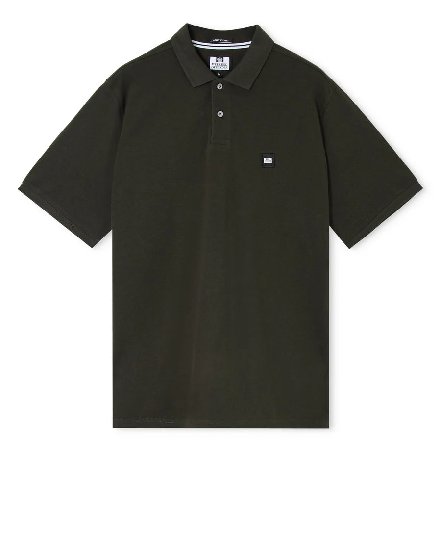 Weekend Offender Heathcote Polo Shirt Black Forest