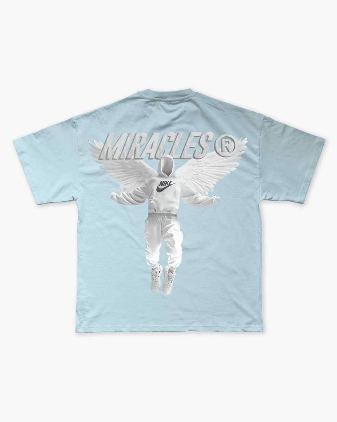 Miracles Hero T-Shirt Sky Blue