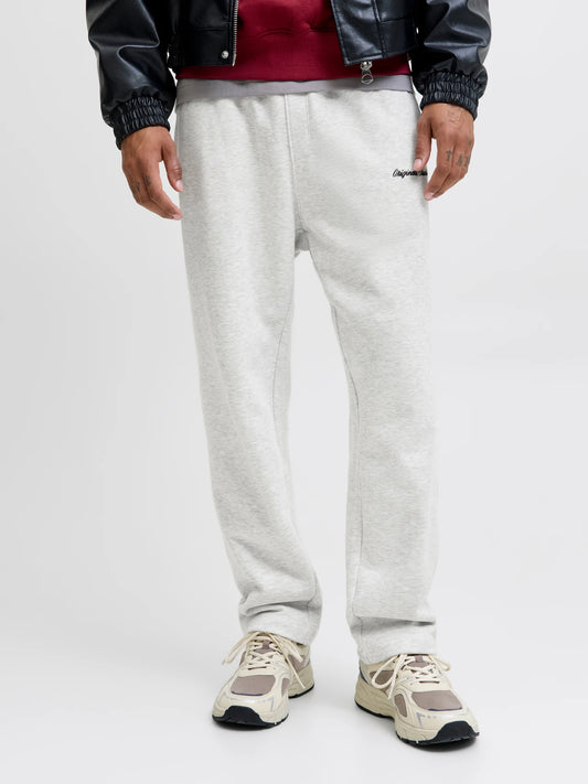 JACK & JONES JPSTKANE NORREBRO Relaxed Fit Joggers White Melange