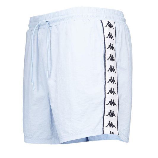 Kappa Lake Swimshort Sky Blue/White