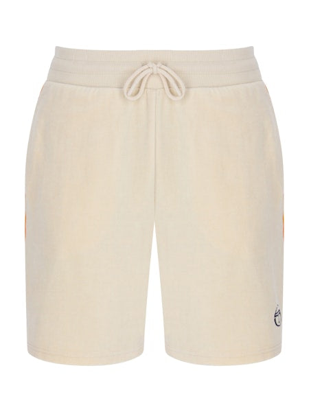 Sergio Tacchini Tasso Velour Short Sandshell/Orange Pepper
