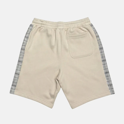 Lyle & Scott Check Panelled Sweatshort Cove