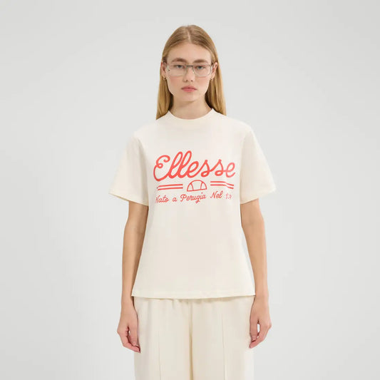 Ellesse Ladies L’Anse T-Shirt Off White