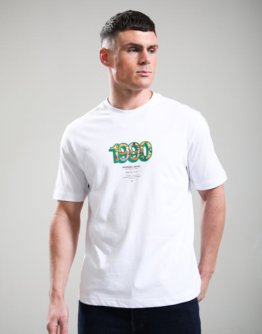 Marshall Artist Bobs Yer Uncle T-Shirt White