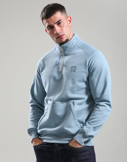 Marshall Artist Foundation 1/4 Zip Steel Blue