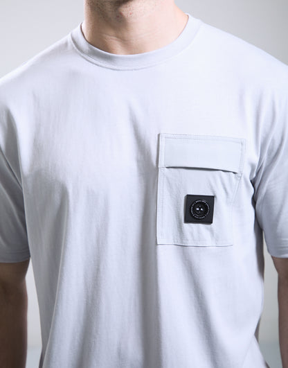 Marshall Artist Kyoto Pocket T-Shirt Oceanic Grey