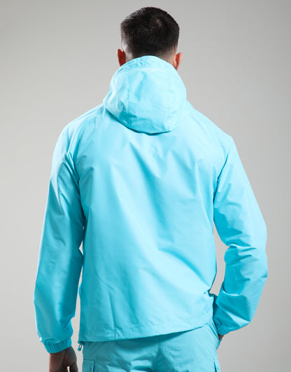 Marshall Artist Prenton 1/4 Zip Jacket Cyan