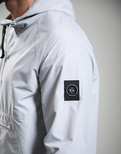Marshall Artist Prenton 1/4 Zip Jacket Oceanic Grey