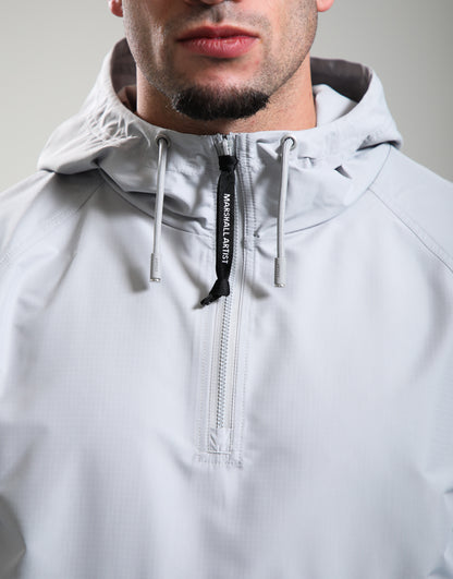 Marshall Artist Prenton 1/4 Zip Jacket Oceanic Grey