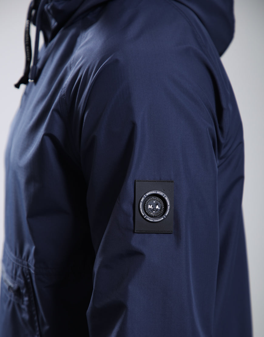 Marshall Artist Prenton 1/4 Zip Jacket Navy