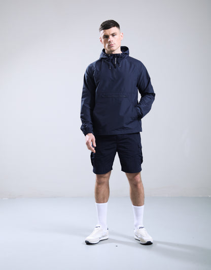 Marshall Artist Prenton 1/4 Zip Jacket Navy