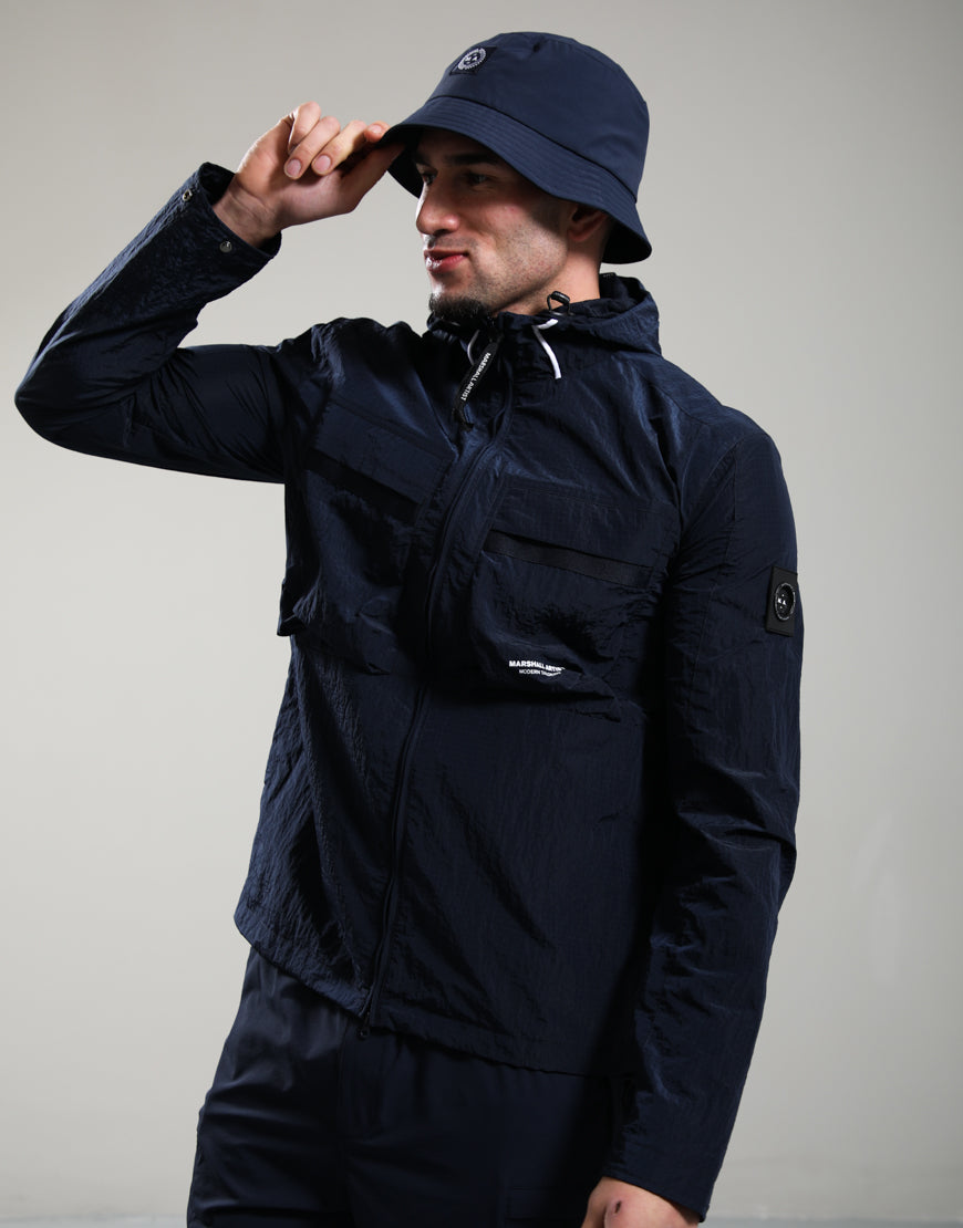 Marshall Artist Ripstop Bucket Hat Navy